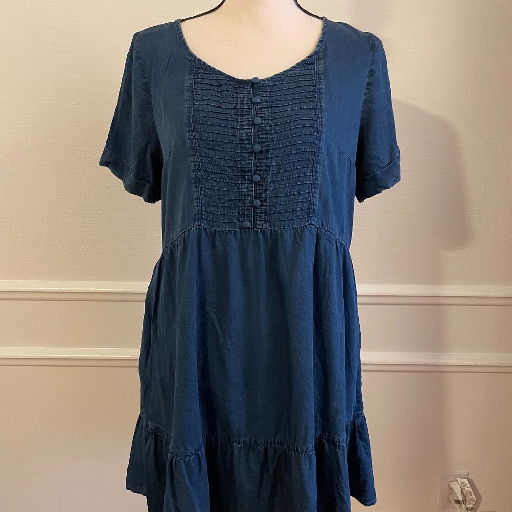Abercrombie & Fitch Lightweight Denim Dress size Medium Tall
